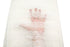 Off White Floral Scalloped Edge Lace Fabric 1 yard 24 inches LMS00086